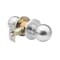 Trans Atlantic Co. Heavy Duty Stainless Steel Grade 1 Commercial Cylindrical Classroom Door Knob with Lock DL-HVB70-US32D - alternate 2